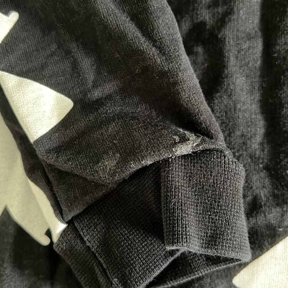 Loud apparel black and white arrow sweatshirt dress - Picture 3 of 5